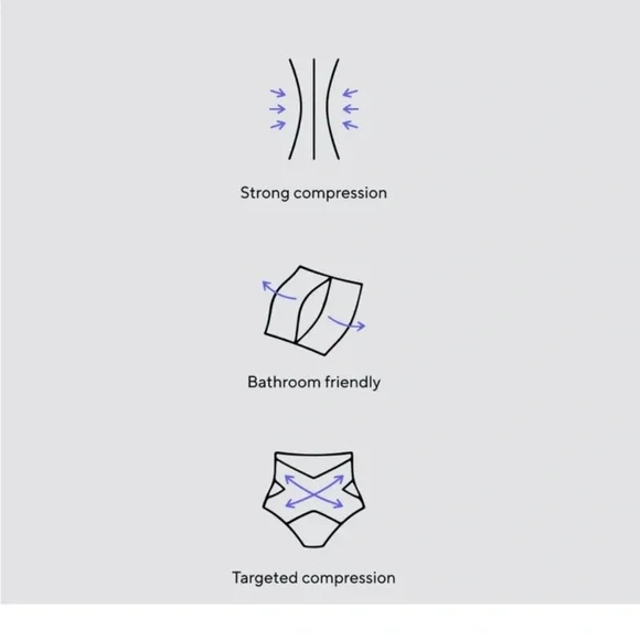 NWT-Honeylove Superpower Short Shapewear - Picture 4 of 8